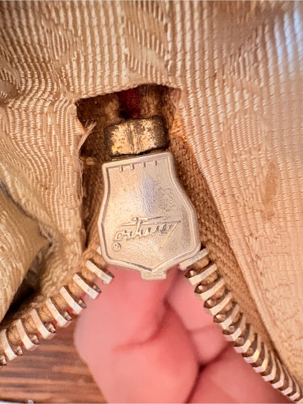 Prada Vintage Bowler Bag Jacquard and Leather Y2K - Picture 14 of 15